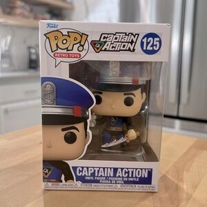 New! Funko POP! Retro Toys Captain Action #125